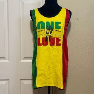 Colorful 'One Love' Tank Top